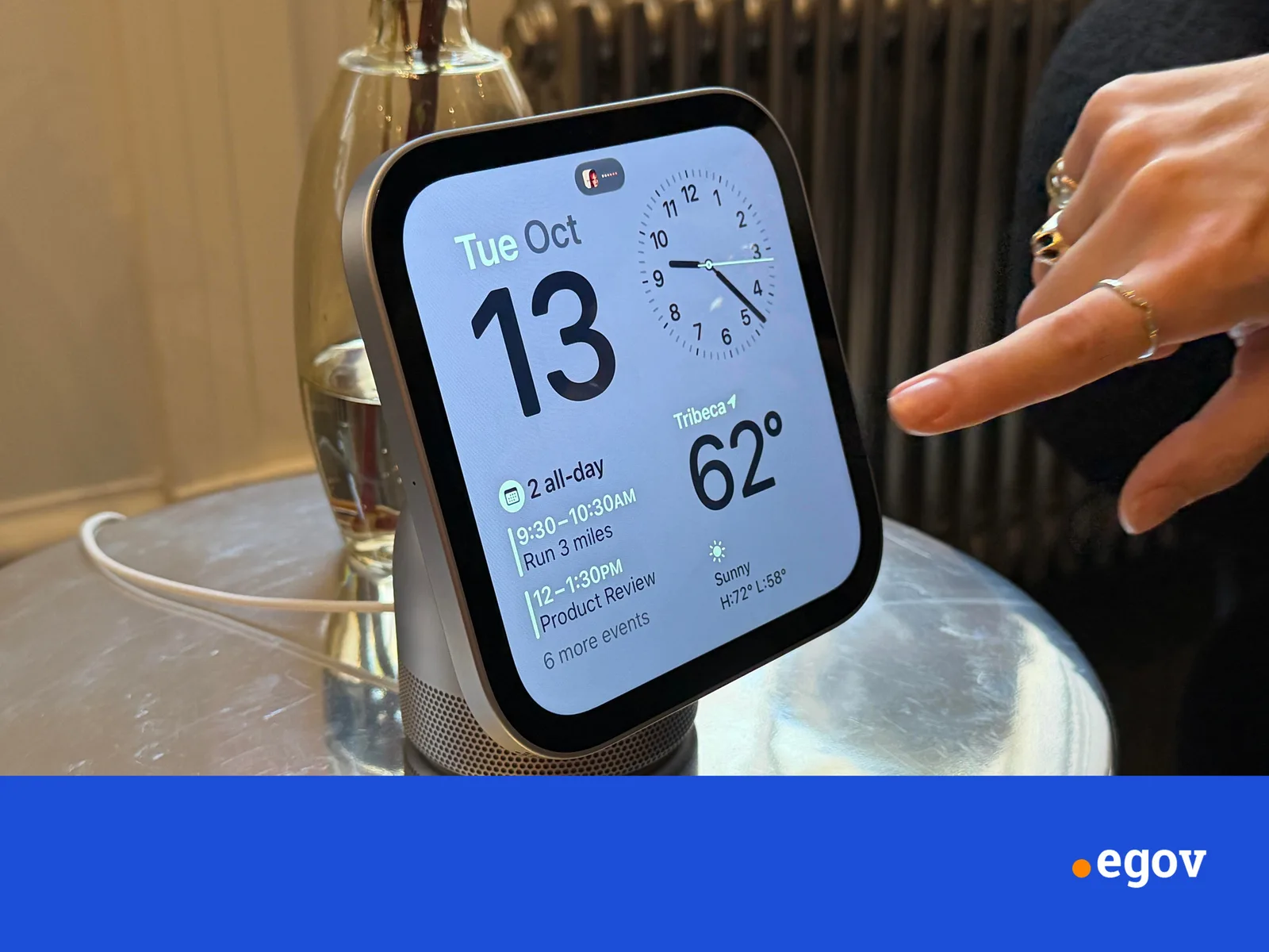 I tried out Apple’s HomeView smart display