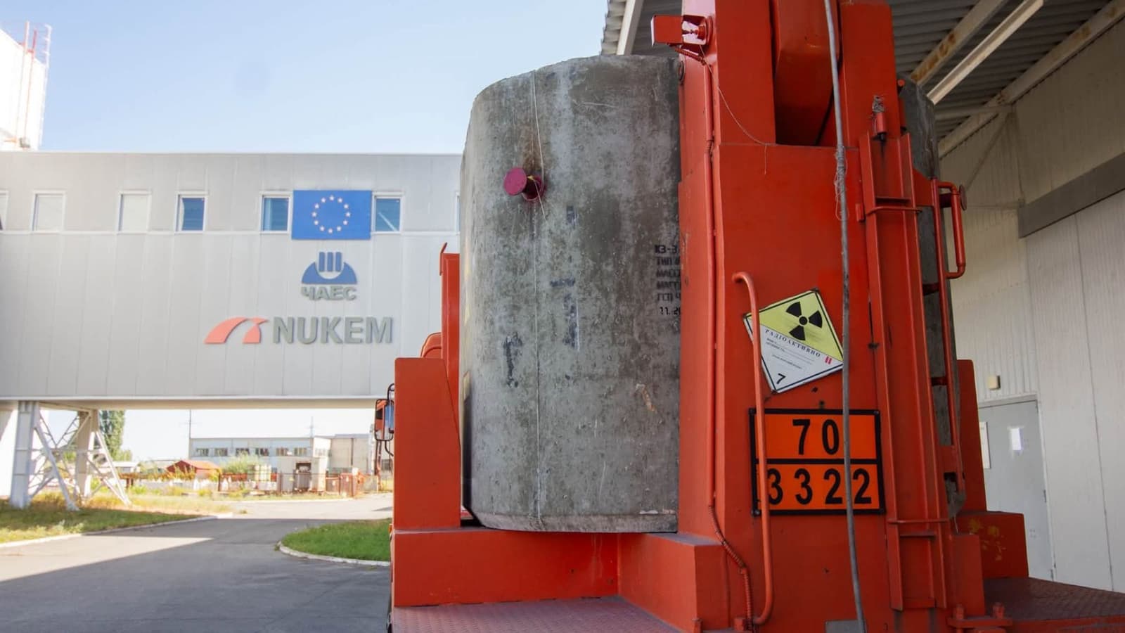 First shipment of processed Chernobyl radioactive waste sent for permanent burial