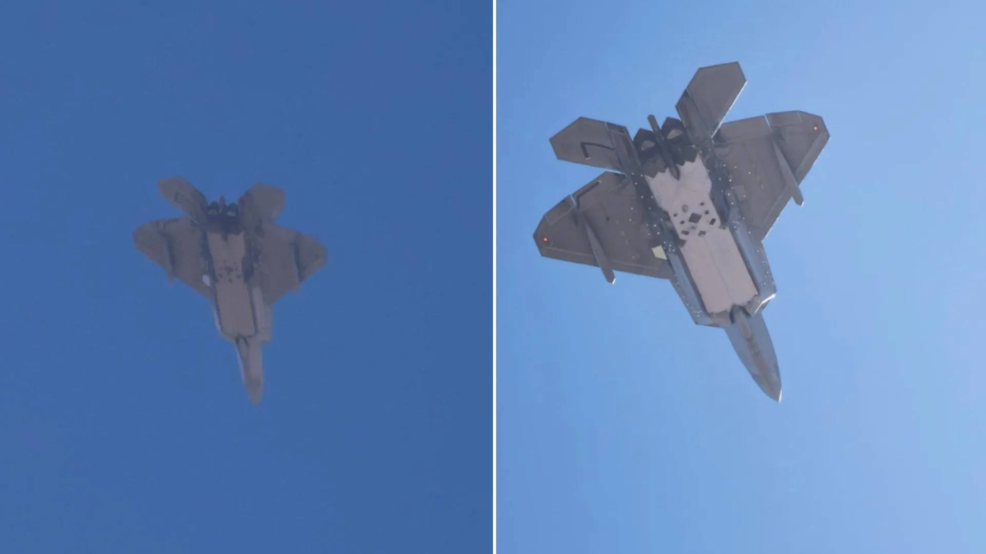 US Air Force tests F-22 with stealthy sensor pods in aggressive flight near Edwards