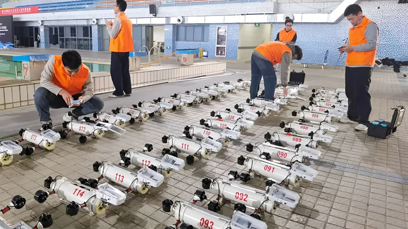 China sets world record with 116 underwater drones navigating with zero human input