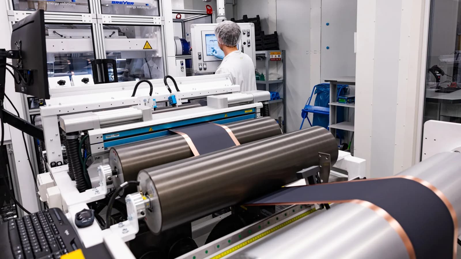 50-MWh battery line swaps drying ovens for electron beams, runs at one-fifth the cost