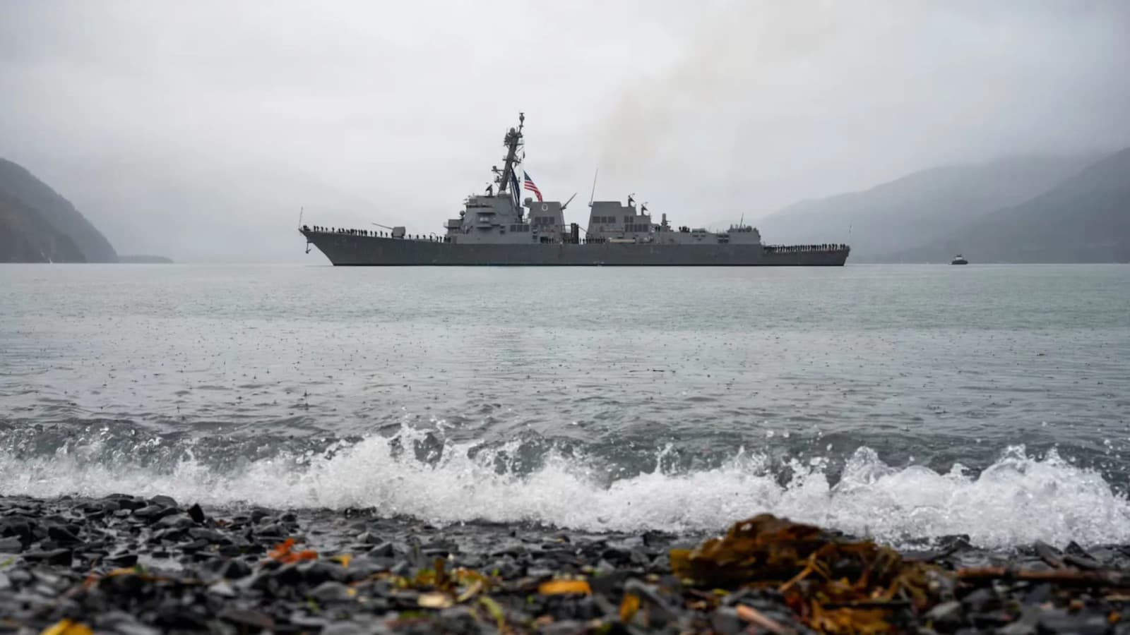 US Navy commissions 9,700-ton USS Ted Stevens with advanced missile radar system