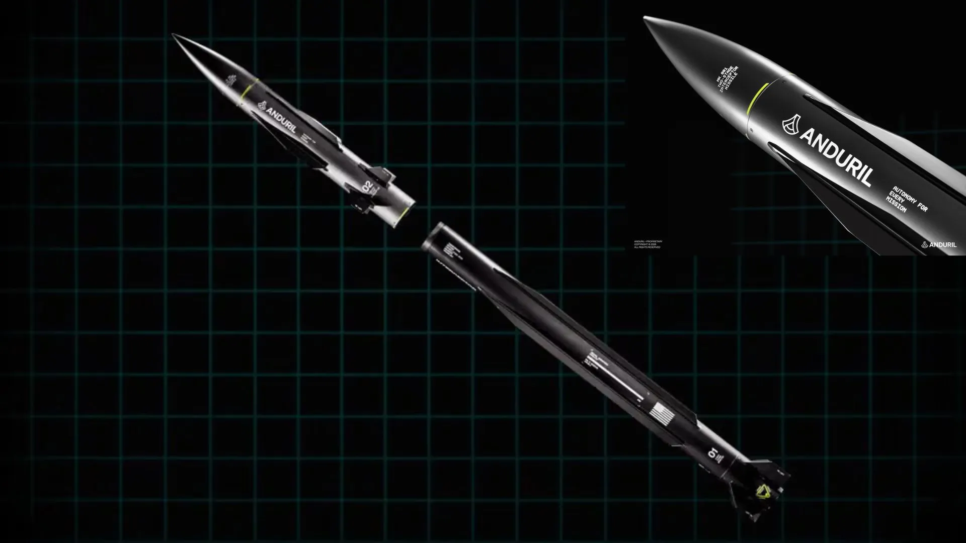 Anduril’s new missile swaps boosters to slash costs and take on hypersonic threats