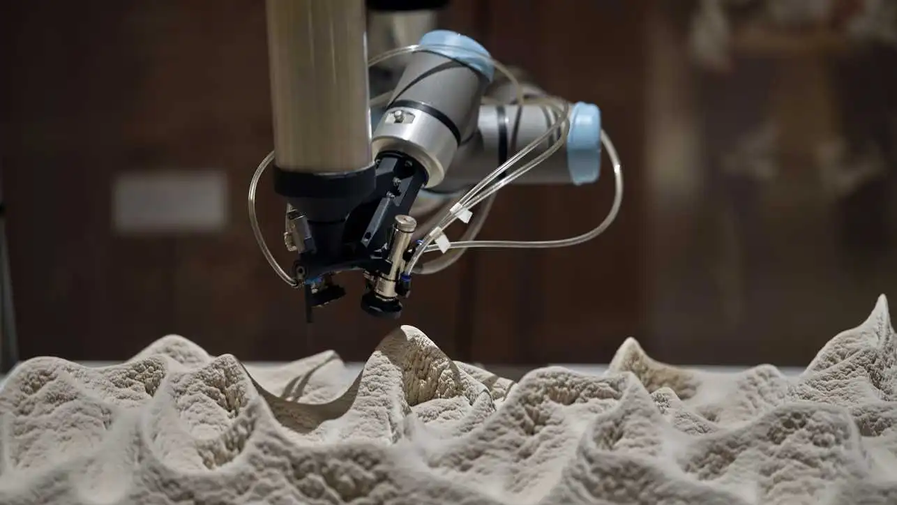 Bacteria replace high-heat furnaces to grow greener building materials from sand