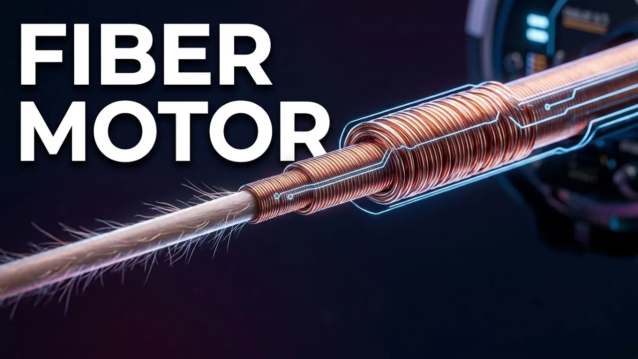 Thread-thin FiberMotor slides like telescope to power soft robots and wearables